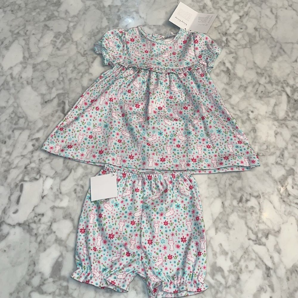 NWT KISSY KISSY DRESS SET 0/3M
